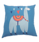 Alpaca Outdoor Reversible Cushion - Blue/Orange
