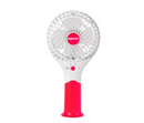 Pink Rechargeable Badminton Fans