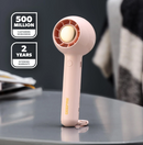 Pink  2speed Rechargeable Mini Fan