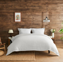 Newry Seersucker Duvet Set - White
