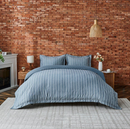 Wrexham Stripe Duvet Set - Blue