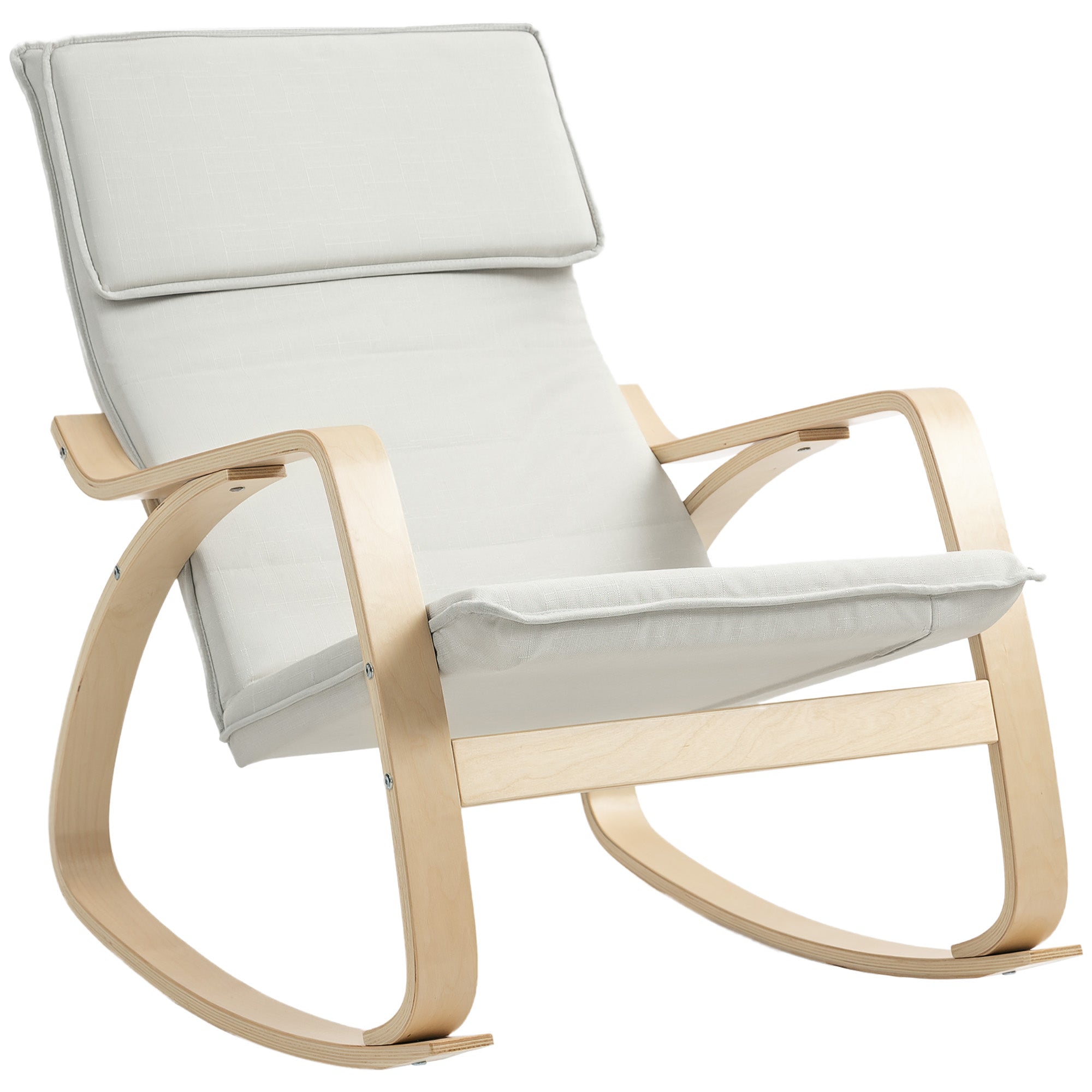 HOMCOM Comfortable Relax Rocking Chair With High Back