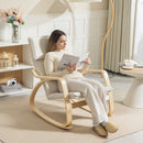 HOMCOM Comfortable Relax Rocking Chair With High Back