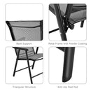 Set of 4 Folding Garden Chairs