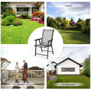 Set of 4 Folding Garden Chairs