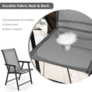 Set of 4 Folding Garden Chairs