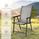 Set of 4 Folding Garden Chairs