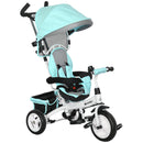 HOMCOM 6 In 1 Kids Trike, Stroller With Parent Handle