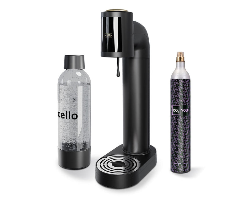 Cello Soda Maker With CO2 Cylinder Included