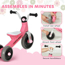 AIYAPLAY Baby Balance Bike with 3 Wheels for 12-36 Months