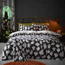 Bedlam Spooky Ghosts Duvet Cover Set in Grey