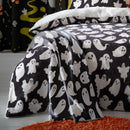 Bedlam Spooky Ghosts Throw in Grey