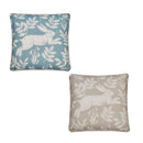 D & D Spring Rabbit Outdoor Filled Cushion in Duck Egg
