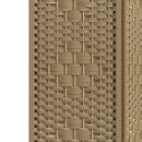 HOMCOM 3 Panel Folding Room Divider, Freestanding Privacy Screen, Natural