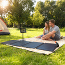 HOMCOM 36W Foldable Portable Solar Panel with Type-C to USB-A Charging Port