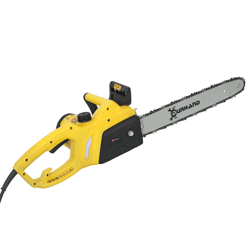 DURHAND Electric Chainsaw Garden Tools, 2000 W, 40 Cm Blade For Wood