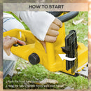 DURHAND Electric Chainsaw Garden Tools, 2000 W, 40 Cm Blade For Wood