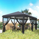 Outsunny 6 X 3(m) Pop Up Party Tent Canopy With 6 Removable Sidewalls