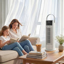 HOMCOM Tower Fan For Bedroom, 16 Inch Mist Desktop Fan With DC Motor