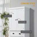 Storage Cabinet Cupboard Drawer Kitchen Pantry Home Organizer Furniture - White