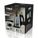 Tower Infinity Jug Kettle 3000W 1.7L  - Stainless Steel
