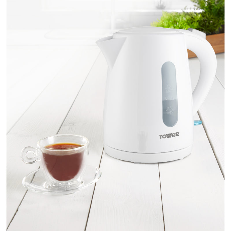 Tower Kettle 1L  - White