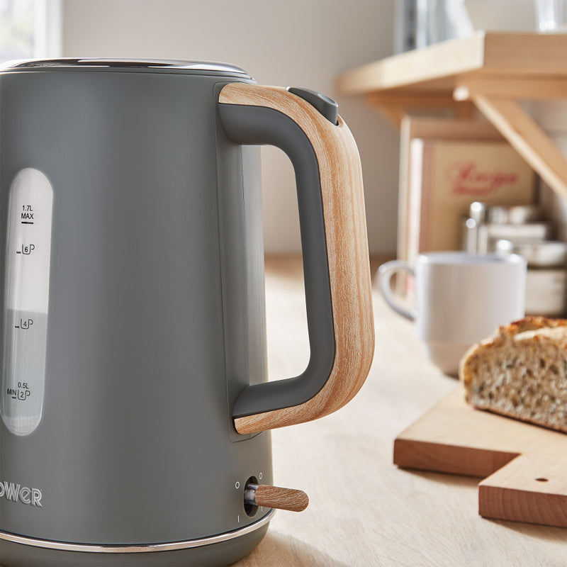 Tower Scandi Kettle 3kW 1.7L  - Grey