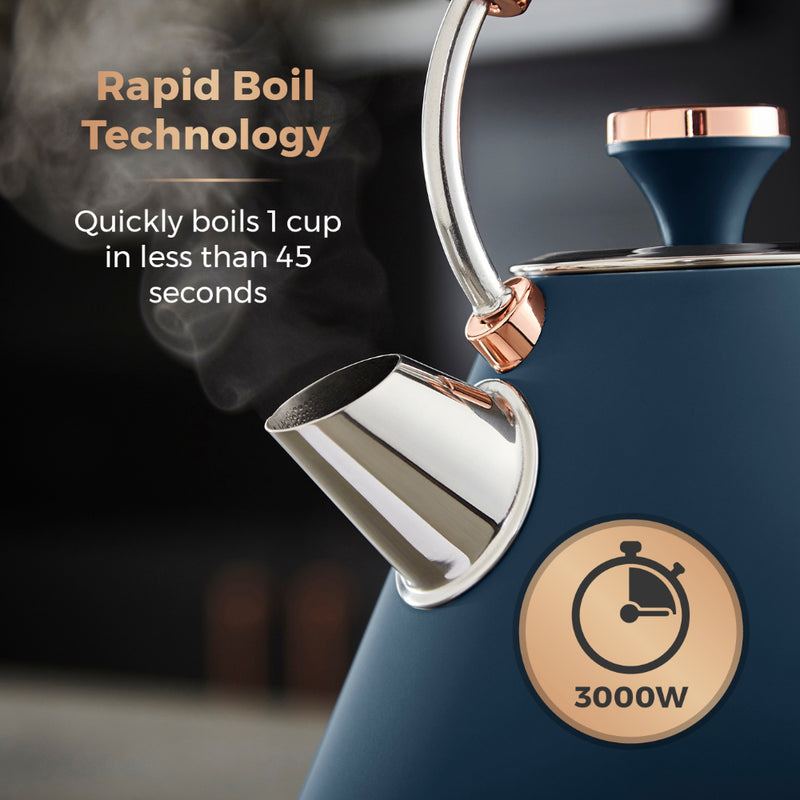 Tower Cavaletto Kettle 1.7L 3KW  - Midnight Blue