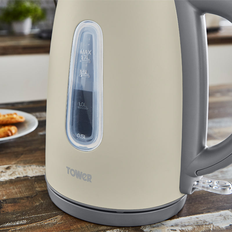 Tower Infinity Stone Kettle 3KW 1.7L  - Pebble