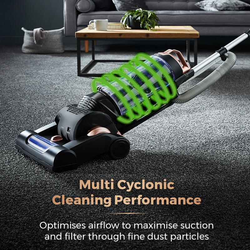 Tower Bagless Upright Vacuum Cleaner Rose Gold