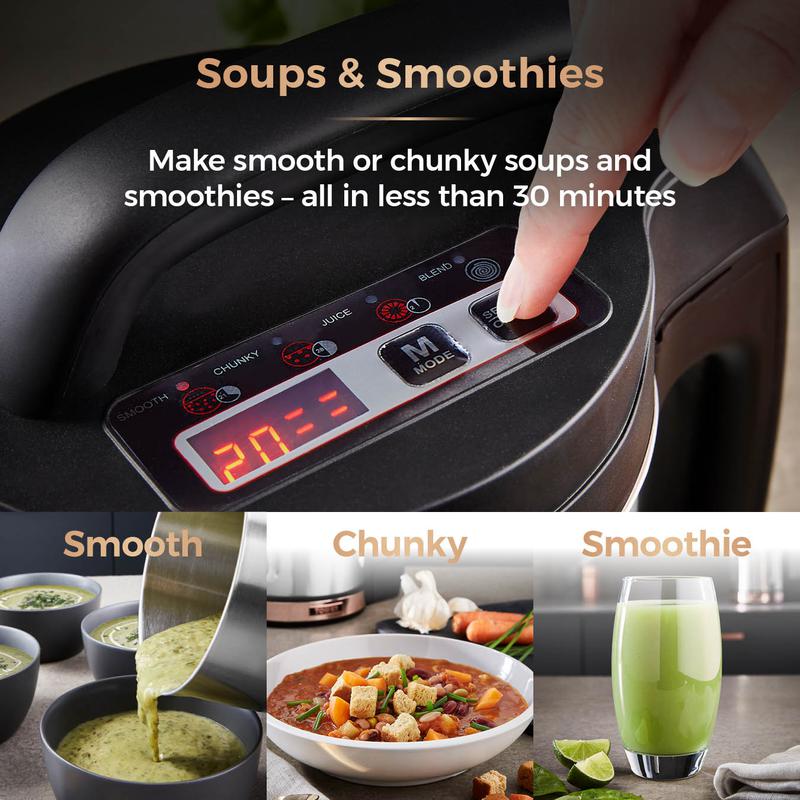 Tower Soup Maker 1.6L  - Rose Gold