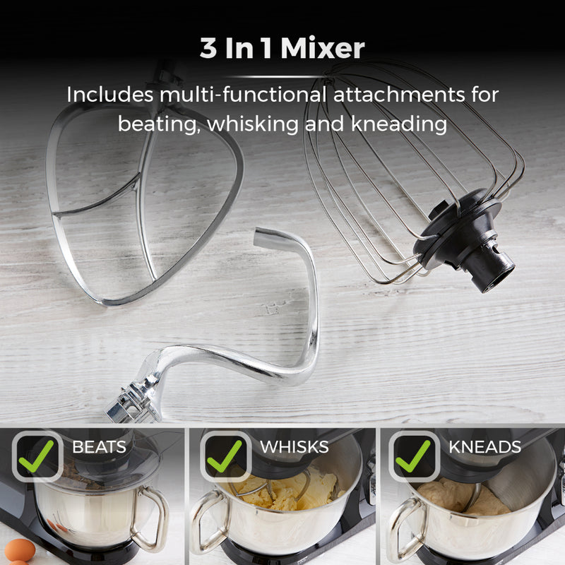 Tower Stand Mixer 1000W  - Black