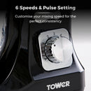 Tower Stand Mixer 1000W  - Black