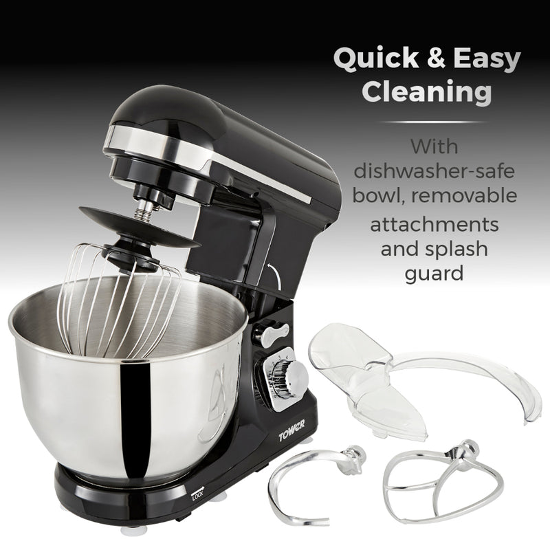 Tower Stand Mixer 1000W  - Black