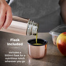 Tower Rose Gold Soup Maker 1.6L  with flask - Rose Gold