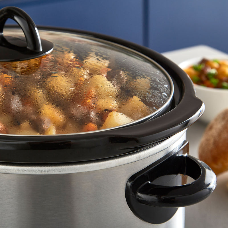 Tower Slow Cooker Oval 5.5L  - Stainless Steel