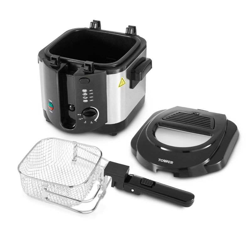 Tower Deep Fat Oil Fryer 2.5L - Black