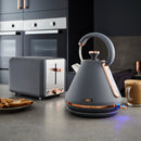 Tower Cavaletto 2 Slice Toaster  - Black