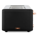 Tower Cavaletto 4 Slice Toaster  - Black
