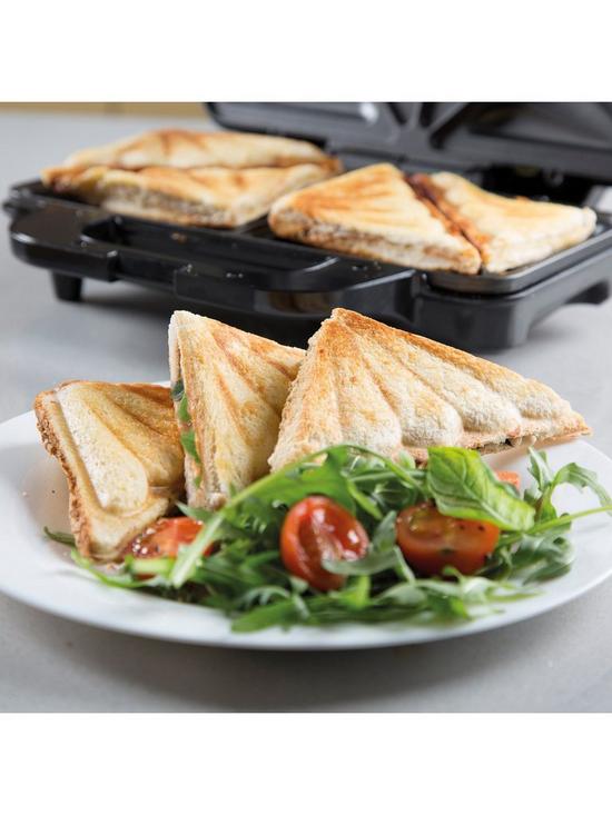 Tower Infinity Deep Fill Sandwich Maker 900w Rose Gold