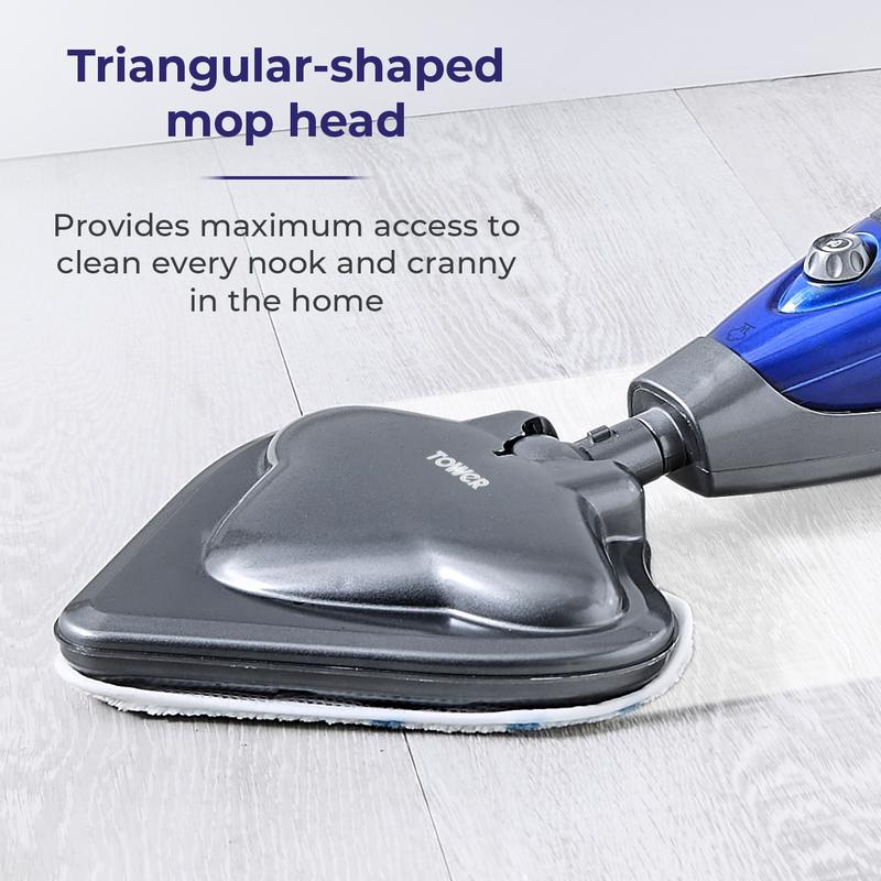 Tower 10-in-1 Steam Mop TSM10 - Blue