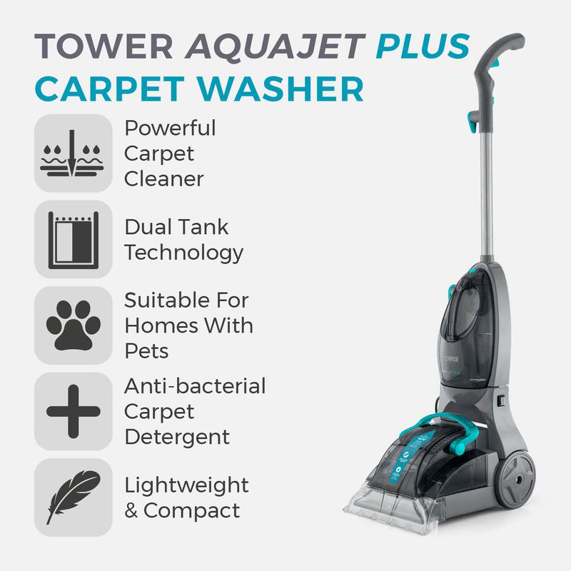 Tower AQUAJETPLUS Carpet Washer TCW5  - Blue