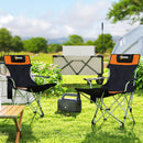Outsunny Set Of 2 Reclining Camping Chairs