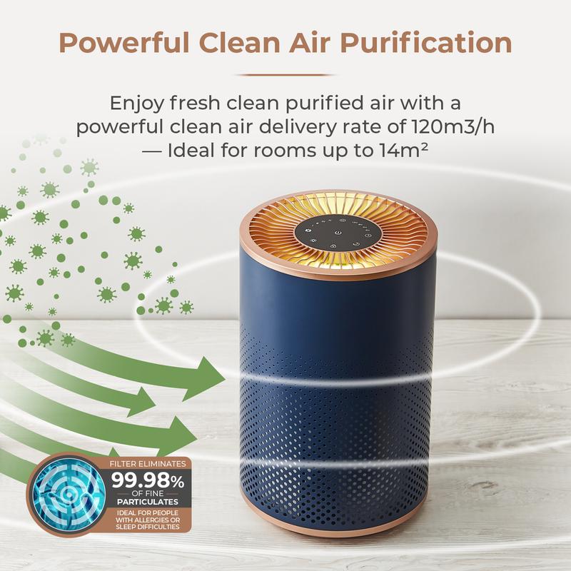 Tower Portable Air Purifier  - Blue