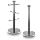 Tower Infinity Ombre Mug Tree and Towel Pole Set  - Graphite