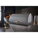 Tower Empire Roll Top Bread Bin  - Grey