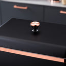 Tower Cavaletto Bread Bin Black  - Black