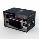 Tower Cavaletto Bread Bin Black  - Black