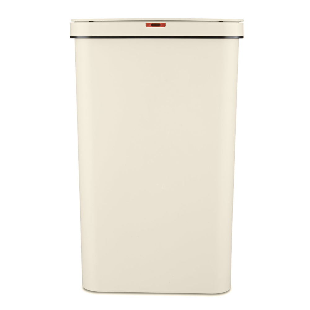 Tower Rectangular Sensor Bin 50L Cream