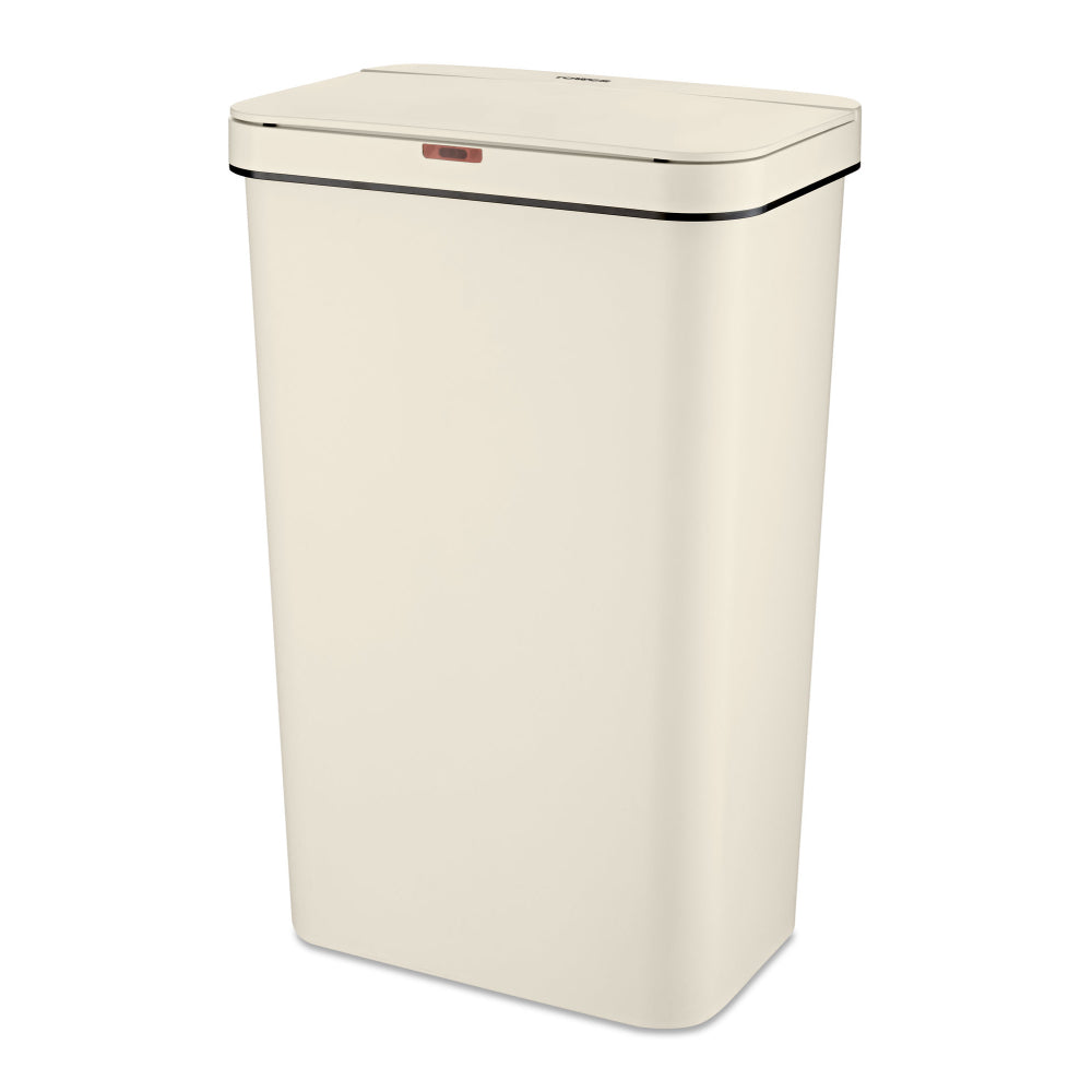 Tower Rectangular Sensor Bin 50L Cream